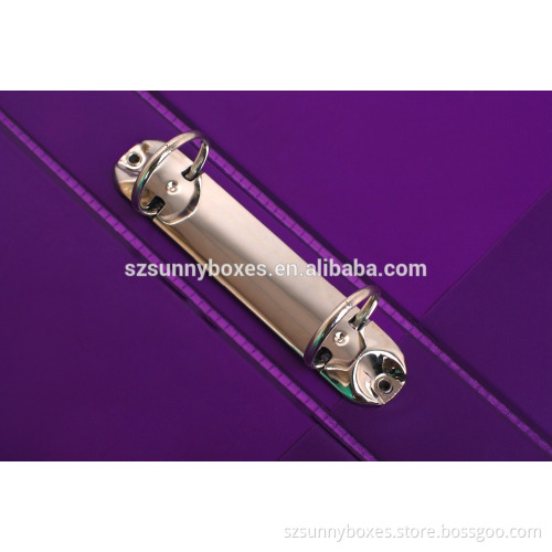 hot sale A4 size clear lever arch file folder